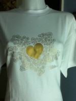 Camisola do Coração cor branca